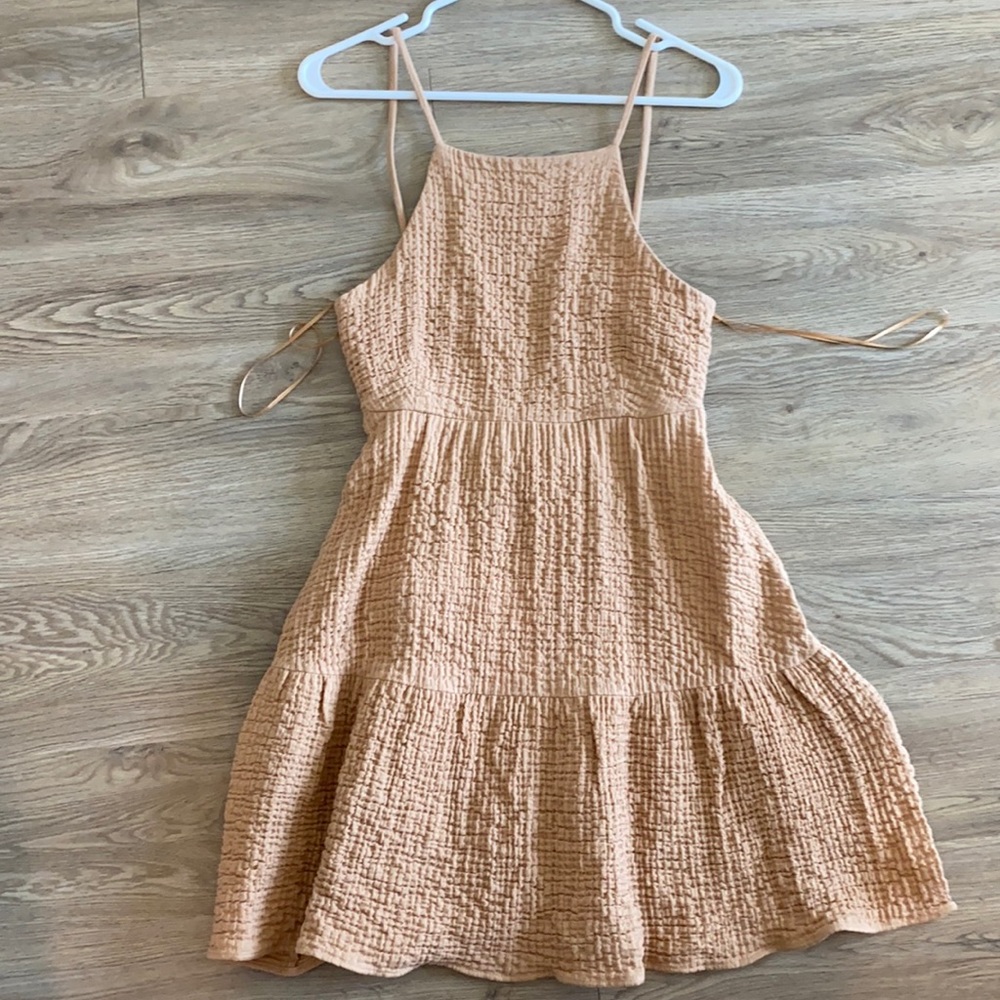 Tan Zara dress